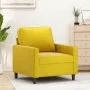 Gelber Samtsessel 60 cm von , Sofas - Ref: Foro24-359185, Preis: 132,45 €, Rabatt: %