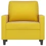 Gelber Samtsessel 60 cm von , Sofas - Ref: Foro24-359185, Preis: 132,45 €, Rabatt: %