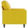 Sillón de terciopelo amarillo 60 cm de , Sofás - Ref: Foro24-359185, Precio: 132,45 €, Descuento: %