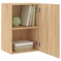 Muebles de TV de pared 2 uds madera roble Sonoma 40,5x30x60 cm de , Muebles TV - Ref: Foro24-836915, Precio: 58,50 €, Descuen...
