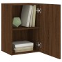 Mueble TV de pared madera ingeniería marrón roble 40,5x30x60 cm de , Muebles TV - Ref: Foro24-836922, Precio: 38,03 €, Descue...