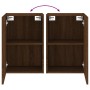 Mueble TV de pared madera ingeniería marrón roble 40,5x30x60 cm de , Muebles TV - Ref: Foro24-836922, Precio: 38,03 €, Descue...