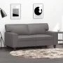Graues 2-Sitzer-Sofa aus Kunstleder, 120 cm von , Sofas - Ref: Foro24-359414, Preis: 222,33 €, Rabatt: %