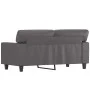 Graues 2-Sitzer-Sofa aus Kunstleder, 120 cm von , Sofas - Ref: Foro24-359414, Preis: 222,33 €, Rabatt: %