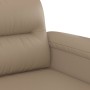 Sofá de 2 plazas de cuero sintético color capuchino 140 cm de , Sofás - Ref: Foro24-359587, Precio: 231,40 €, Descuento: %