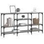 Sonoma gray engineered wood console table 160x29x80 cm by , Side tables - Ref: Foro24-839066, Price: 84,05 €, Discount: %