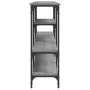Mesa consola madera de ingeniería gris Sonoma 160x29x80 cm de , Mesas auxiliares - Ref: Foro24-839066, Precio: 84,05 €, Descu...