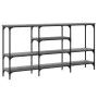 Mesa consola madera de ingeniería gris Sonoma 160x29x80 cm de , Mesas auxiliares - Ref: Foro24-839066, Precio: 84,05 €, Descu...