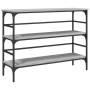 Mesa consola madera de ingeniería gris Sonoma 100x32x75 cm de , Mesas auxiliares - Ref: Foro24-839051, Precio: 63,51 €, Descu...