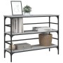 Mesa consola madera de ingeniería gris Sonoma 100x32x75 cm de , Mesas auxiliares - Ref: Foro24-839051, Precio: 63,51 €, Descu...