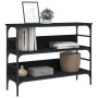 Mesa consola madera de ingeniería negro 100x32x75 cm de , Mesas auxiliares - Ref: Foro24-839058, Precio: 67,31 €, Descuento: %