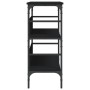 Mesa consola madera de ingeniería negro 100x32x75 cm de , Mesas auxiliares - Ref: Foro24-839058, Precio: 67,31 €, Descuento: %