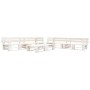 Set de muebles de jardín de palets 6 piezas madera blanco de , Conjuntos de jardín - Ref: Foro24-277403, Precio: 591,84 €, De...