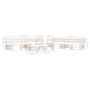 Set de muebles de jardín de palets 6 piezas madera blanco de , Conjuntos de jardín - Ref: Foro24-277403, Precio: 591,84 €, De...