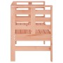 Banco de jardín madera maciza Douglas 111,5x53x71 cm de , Bancos de jardín - Ref: Foro24-825140, Precio: 70,89 €, Descuento: %