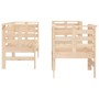 Juego de muebles de jardín 3 piezas madera maciza de pino de , Conjuntos de jardín - Ref: Foro24-825142, Precio: 150,02 €, De...