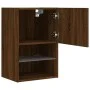Muebles de TV con luces LED 2 uds roble 40,5x30x60 cm de , Muebles TV - Ref: Foro24-837042, Precio: 77,06 €, Descuento: %