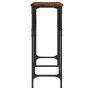 Mesa consola madera de ingeniería roble ahumado 140x29x75 cm de , Mesas auxiliares - Ref: Foro24-837759, Precio: 48,99 €, Des...