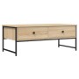 Mesa de centro madera de ingeniería roble Sonoma 101x49x39,5 cm de , Mesas de centro - Ref: Foro24-837738, Precio: 68,55 €, D...