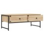 Mesa de centro madera de ingeniería roble Sonoma 101x49x39,5 cm de , Mesas de centro - Ref: Foro24-837738, Precio: 68,55 €, D...