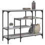 Mesa consola con estantes gris Sonoma 100x35x75 cm de , Mesas auxiliares - Ref: Foro24-837790, Precio: 57,39 €, Descuento: %