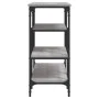 Mesa consola con estantes gris Sonoma 100x35x75 cm de , Mesas auxiliares - Ref: Foro24-837790, Precio: 56,69 €, Descuento: %