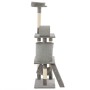 Rascador para gatos con poste de sisal 140 cm gris de vidaXL, Mobiliario para gatos - Ref: Foro24-170583, Precio: 79,23 €, De...