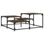 Mesa de centro madera ingeniería roble marrón 87,5x87,5x40 cm de , Mesas de centro - Ref: Foro24-837746, Precio: 42,73 €, Des...