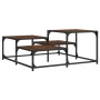 Mesa de centro madera ingeniería roble marrón 87,5x87,5x40 cm de , Mesas de centro - Ref: Foro24-837746, Precio: 43,04 €, Des...