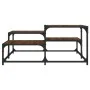 Mesa de centro madera ingeniería roble marrón 87,5x87,5x40 cm de , Mesas de centro - Ref: Foro24-837746, Precio: 42,73 €, Des...