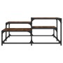 Mesa de centro madera ingeniería roble marrón 87,5x87,5x40 cm de , Mesas de centro - Ref: Foro24-837746, Precio: 43,04 €, Des...