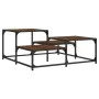 Mesa de centro madera ingeniería roble marrón 87,5x87,5x40 cm de , Mesas de centro - Ref: Foro24-837746, Precio: 42,73 €, Des...