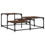 Mesa de centro madera ingeniería roble marrón 87,5x87,5x40 cm de , Mesas de centro - Ref: Foro24-837746, Precio: 43,04 €, Des...