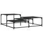 Mesa de centro madera de ingeniería negro 107x107x40 cm de , Mesas de centro - Ref: Foro24-837752, Precio: 52,05 €, Descuento: %