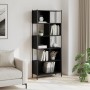 Estantería de madera de ingeniería negra 72x28x172 cm de , Librerías y estanterías - Ref: Foro24-3213652, Precio: 98,70 €, De...