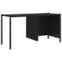 Estantería de madera de ingeniería negra 72x28x172 cm de , Librerías y estanterías - Ref: Foro24-3213652, Precio: 97,51 €, De...