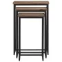 Stackable coffee tables 3 units solid teak wood by , Coffee table - Ref: Foro24-358534, Price: 115,30 €, Discount: %
