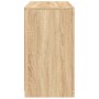 Aparador con luces LED roble Sonoma 60,5x37x67 cm de , Aparadores - Ref: Foro24-836618, Precio: 73,02 €, Descuento: %