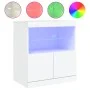 Sideboard with white LED lights 60x37x67 cm by , Sideboards - Ref: Foro24-836651, Price: 77,51 €, Discount: %
