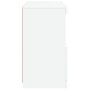 Aparador con luces LED blanco 60x37x67 cm de , Aparadores - Ref: Foro24-836651, Precio: 79,58 €, Descuento: %