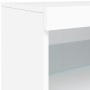 Aparador con luces LED blanco 60x37x67 cm de , Aparadores - Ref: Foro24-836651, Precio: 79,58 €, Descuento: %