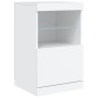 Aparador con luces LED blanco 41x37x67 cm de , Aparadores - Ref: Foro24-836679, Precio: 59,65 €, Descuento: %