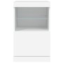 Aparador con luces LED blanco 41x37x67 cm de , Aparadores - Ref: Foro24-836679, Precio: 59,65 €, Descuento: %