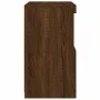 Aparador con luces LED roble marrón 41x37x67 cm de , Aparadores - Ref: Foro24-836685, Precio: 56,30 €, Descuento: %