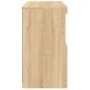 Aparador con luces LED roble Sonoma 60x37x67 cm de , Aparadores - Ref: Foro24-836653, Precio: 68,68 €, Descuento: %