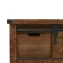 Mesa consola de madera de abeto maciza marrón 131x35,5x75 cm de vidaXL, Mesas auxiliares - Ref: Foro24-246121, Precio: 214,97...