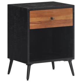 Mesita de noche madera maciza de teca 40x30x50 cm de , Mesitas de noche - Ref: Foro24-358529, Precio: 73,18 €, Descuento: %
