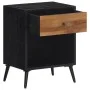 Mesita de noche madera maciza de teca 40x30x50 cm de , Mesitas de noche - Ref: Foro24-358529, Precio: 72,56 €, Descuento: %