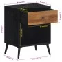 Mesita de noche madera maciza de teca 40x30x50 cm de , Mesitas de noche - Ref: Foro24-358529, Precio: 72,56 €, Descuento: %