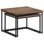 Stackable coffee tables 2 units solid teak wood by , Coffee table - Ref: Foro24-358536, Price: 96,57 €, Discount: %